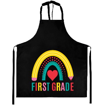 Discover First Grade Back to School Teacher Aprons