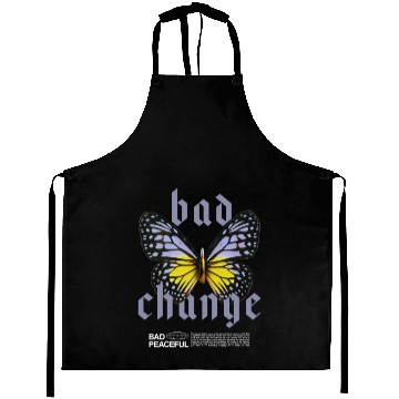 Discover Bad Change Butterfly Streetwear Aprons
