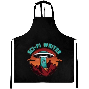 Discover Sci Fi Writer Alien Science Fiction Author Aprons