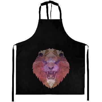 Discover Poly Art Designs Abstract Aprons