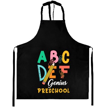 Discover Kids Back to School Alphabet Genius Preschool Aprons