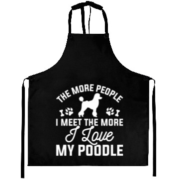 Discover I Love My Poodle Aprons