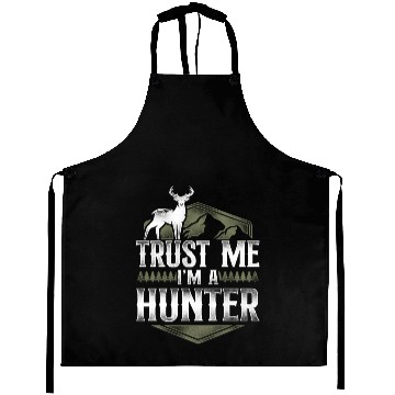 Discover Buck Deer Hunting Hunter Vintage Aprons