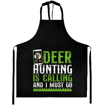 Discover Buck Deer Hunting Hunter Phone Aprons