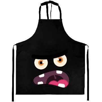 Discover Monster Face Aprons