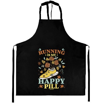 Discover Run jogging sport race training gift Aprons