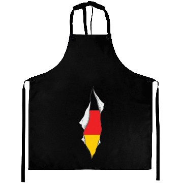 Discover germany flag proud german Aprons