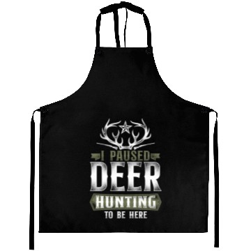 Discover Buck Deer Hunting Hunter Vintage Aprons