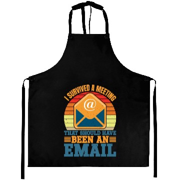Discover I Survived Another Meeting 10 Aprons