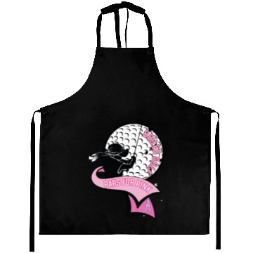 Discover Pars for Pink Driller Girls Golf Aprons