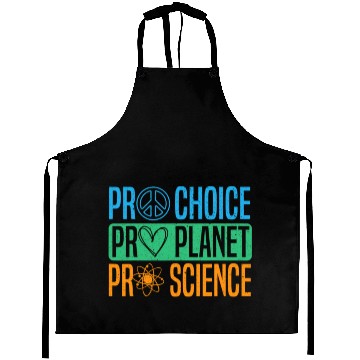 Discover Pro Choice Pro Planet Pro Science Earth Day Aprons