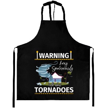 Discover Warning Tornadoes Tornado Storm Chaser Aprons