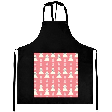 Discover christmas trees pattern, Pink Paisley Pattern Aprons