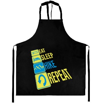 Discover Daily Repeat Hiking Mountains Aprons