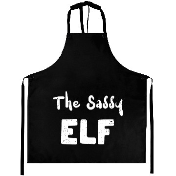 Discover The Sassy Elf - Christmas Elf Aprons