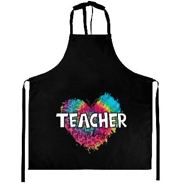 Discover Teacher, Heart Aprons