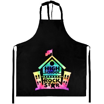 Discover High School Rock Star Back to School Aprons