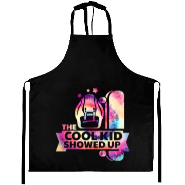 Discover The Cool kid Showed Up Back to School Aprons