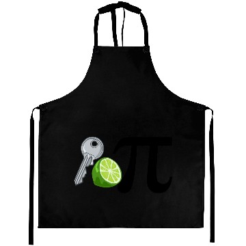 Discover Key Lime Pi Pun funny Pi Day Key Lime Pi Aprons