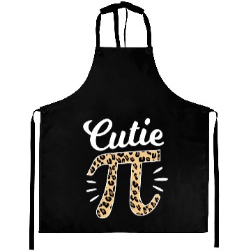 Discover Cutie Pi Day 3 14 Leopard Print Math Teacher Aprons