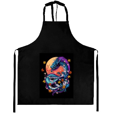 Discover Japanese Dragon Aprons