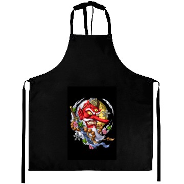 Discover Tengu Japanese Demon Aprons