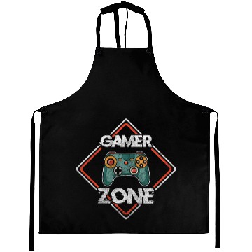 Discover Game Controller Gaming Video Game Aprons