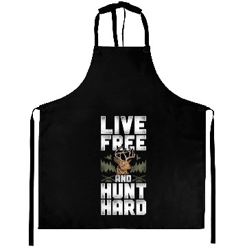 Discover Buck Deer Hunting Hunter Vintage Aprons