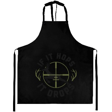 Discover Buck Deer Hunting Hunter Vintage Aprons