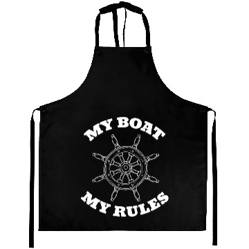 Discover My Boat My Rules Aprons