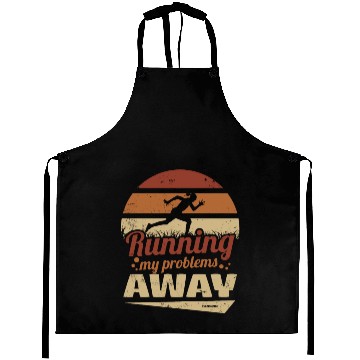 Discover Run jogging sport race training gift Aprons