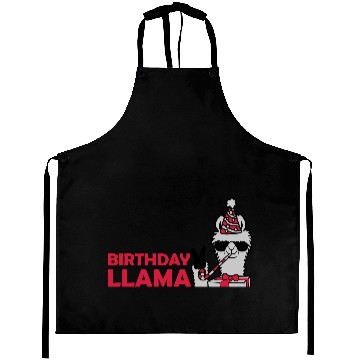 Discover Birthday Llama No Drama Aprons