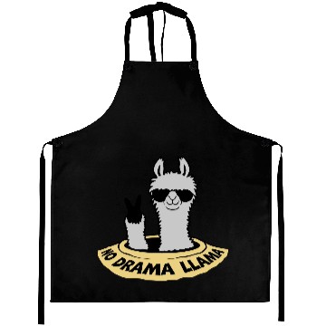 Discover floor hole peace llama Aprons