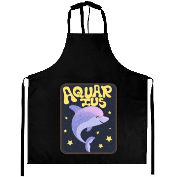 Discover Aquarius Sign Animal Aprons