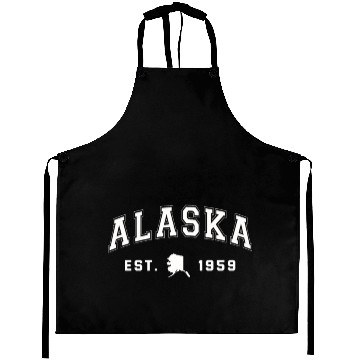 Discover Alaska Gift USA Natur Bär Denali Grizzly Wald Aprons