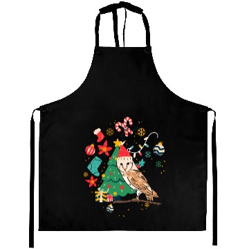 Discover Ugly Christmas Owl Aprons