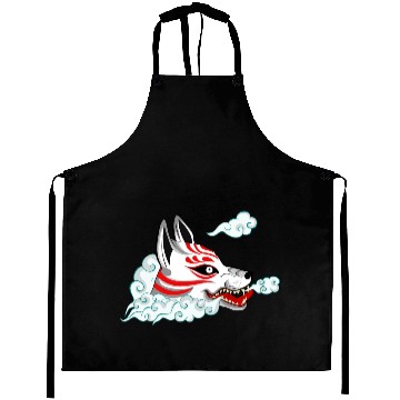 Discover Kitsune Fox Head Aprons
