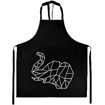 Discover elephant low poly Aprons