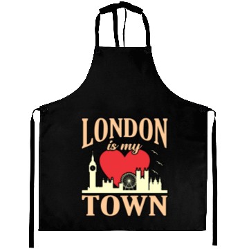 Discover London Funny Gift Idea Aprons