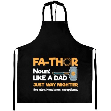 Discover Thor Father Axe Aprons