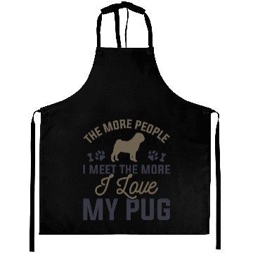 Discover I Love My Pug Aprons