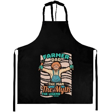 Discover Farmer Dad The Man The Myth The Legend Aprons