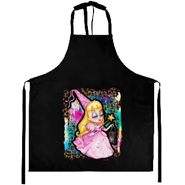 Discover Halloween Witch Princess Tie Dye Aprons