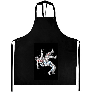 Discover Jiu-Jitsu Astronauts Aprons