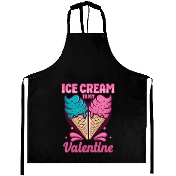 Discover Ice Cream Valentines Day Cone Aprons