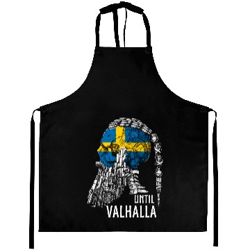 Discover Sweden, Swedish Flag, Till Valhalla, Viking Aprons