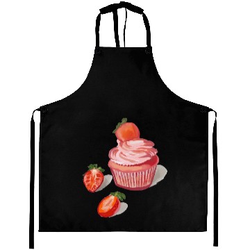 Discover Strawberry Cupcakes Aprons