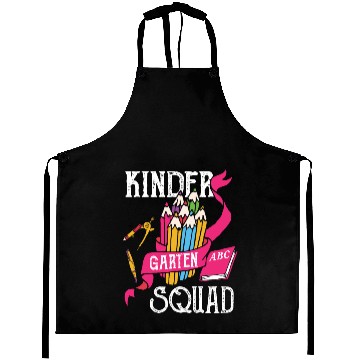 Discover Kindergarten Squad Student Back To School Aprons