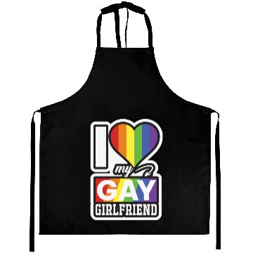 Discover LBGT Flag Gay Pride Human Love Girlfriend Aprons