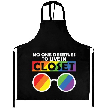 Discover LBGT Flag Gay Pride Human Aprons